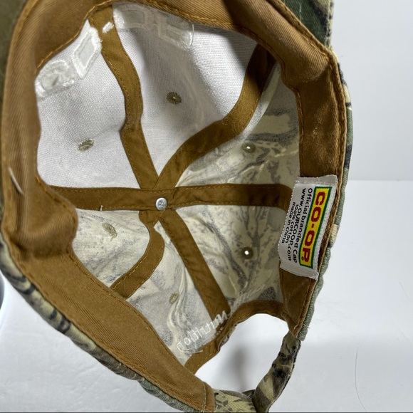 Camo baseball cap CO-OP Camouflage hat cotton adjustable strap Animal Nutrition - Picture 4 of 14